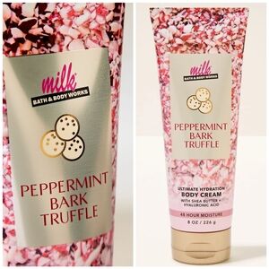 Bath & Body Works Milk Bar Peppermint Bark Truffle Body Cream